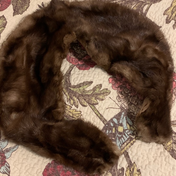 Vintage Mink Fur Collar - Picture 2 of 3